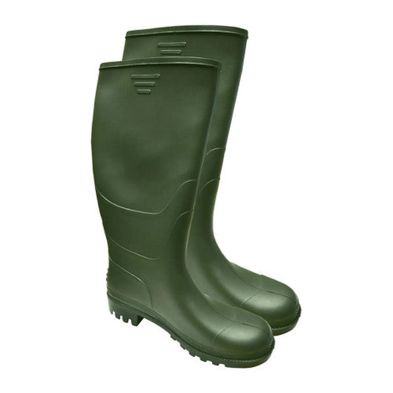 Centurion PVC Wellington Boots, Green, Size 42(8)