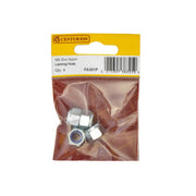 Centurion M6 ZP Nylon Locking Nuts  (Pack of 4) - Pack of 5