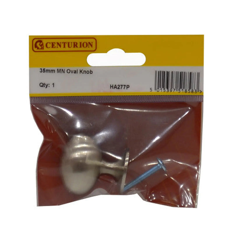 Centurion 35mm MN Oval Knob - Pack of 5