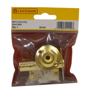 Centurion Security Rack Bolts, Door Bolt, Brass, 60mm - Pack of 5