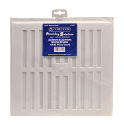 Centurion Plastic Hit & Miss Vents - White - 229 x 229mm - Pack of 5