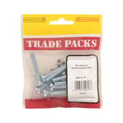 Centurion Machine Screws & Nuts - Zinc Plated - M6 x 40mm - (10 PK) - Pack of 5