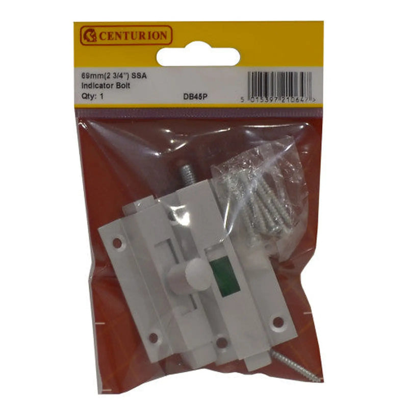 Centurion Indicator Bolt, Satin Anodised Aluminium, 70mm - Min Order 2