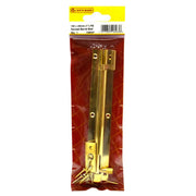 Centurion Necked Barrel Bolts, Polished Brass, 25mm x 150mm - Pack of 5