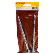 Centurion M10 x 150mm ZP Coach Screws (Pack of 2) - Pack of 5
