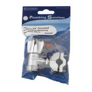 Centurion 15mm Self Cutting Appliance Stop Valve - Chrome Plated - Pack of 3