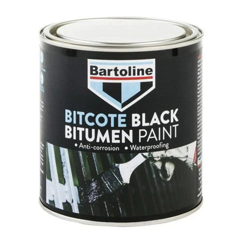 Centurion Bartoline Black Bitumen Paint, 1 Litre - Pack of 6