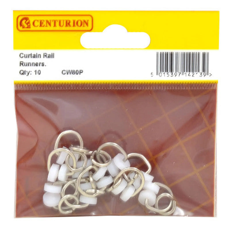 Centurion Curtain Rail Runners (Pack of 10) - Pack of 5