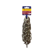Centurion Steel Welded Straight Link Pre Cut Chain, Zinc Plated, 5mm x 28mm x - Pack of 5