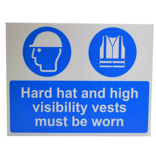 Centurion Hard Hat & High Visibiltiy vests must be worn - CRX (600 x 450mm)