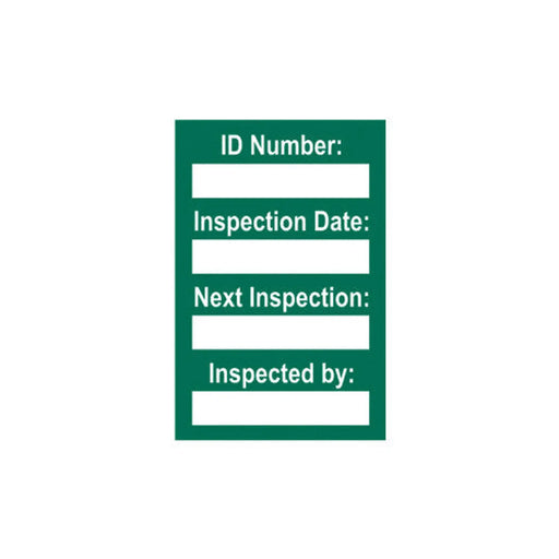 Centurion 'Harness' Mini Tag Insert, Green (Pack of 20)