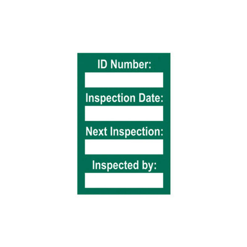 Centurion 'Harness' Mini Tag Insert, Green (Pack of 20)