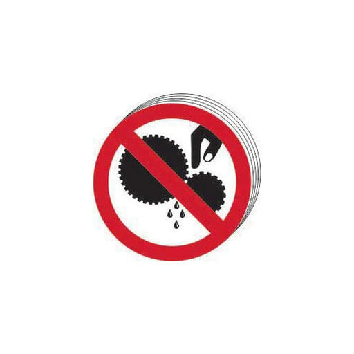 Centurion Do not touch symbol - SAV (100mm dia.) (Pack of 10) - Min Order 2