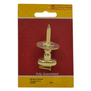 Centurion Security Bolt Thumb turn, Brass, 30mm - Pack of 5