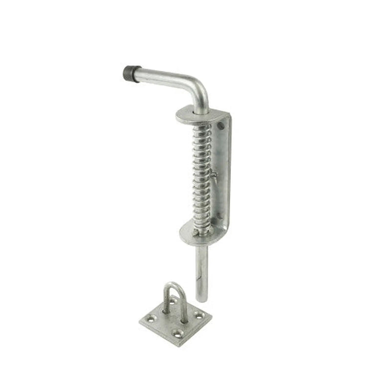 Centurion Spring Loaded Animal Bolt, Galvanised, 225mm x 40mm x 13mm - Pack of 3