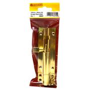 Centurion 100mm x 38mm (1 1/2") PB Wide Straight Barrel Bolt - Pack of 3