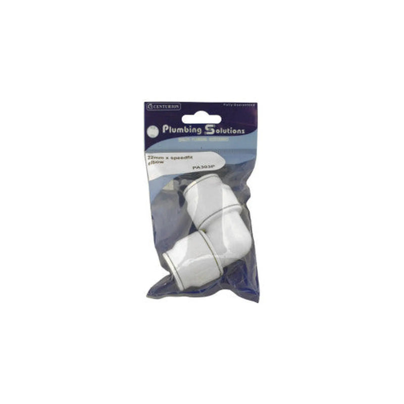 Centurion Speedfit - 22mm Elbow - Pack of 3