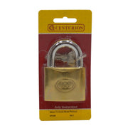 Centurion Brass  'Tri-Circle' Padlocks, 63mm - Pack of 5