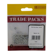 Centurion Steel Hex Nuts - Zinc Plated - M3 - (100 PK) - Pack of 5
