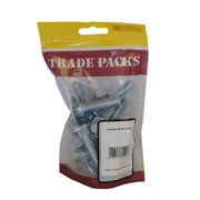 Centurion Cup Sqaure Carriage Bolts & Nuts - Zinc Plated - M12 x 75mm - (Pack - Pack of 5