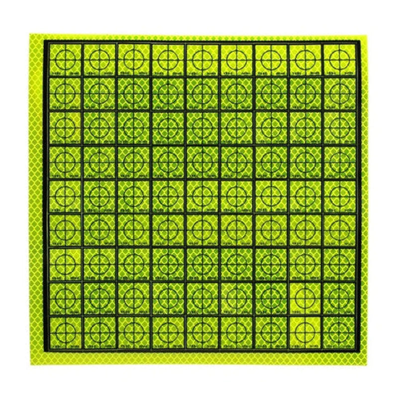 Centurion 25MM YELLOW RETRO TARGET (SHEET OF 81)