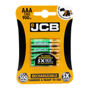 Centurion JCB Rechargeable AAA Batteries, 4 Pack - Pack of 10
