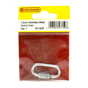 Centurion Quick Repair Link, Stainless Steel, 3.5mm x 28mm x 10mm - Pack of 5