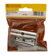 Centurion Security Rack Bolts with Key, Door Bolt, Chromed, 60mm - Pack of 5
