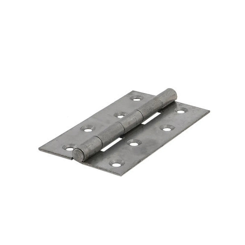 Centurion Uncranked Light Steel Butt Hinges, Self Colour, 100mm - Pack of 5