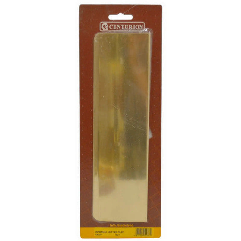 Centurion Solid Brass Inner Letter Box Tidy, 280mm x 75mm