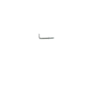 Centurion 25mm ZP Shouldered Dresser Hooks (Pack of 5)
