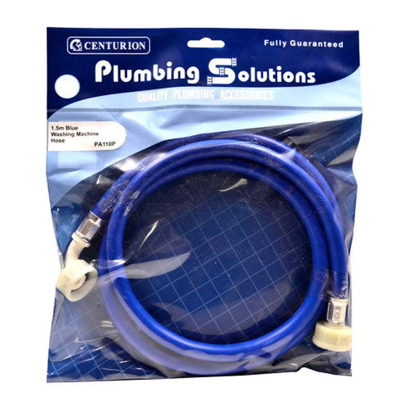 Centurion 1.5m Blue Washing Machine Hose - Pack of 3