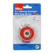 Centurion Hilka 65mm M14 Knotted Wire Cup Brush - Pack of 5