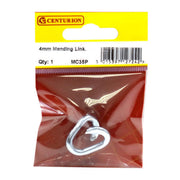 Centurion Steel Mending Link, Zinc Plated, 4mm - Pack of 5