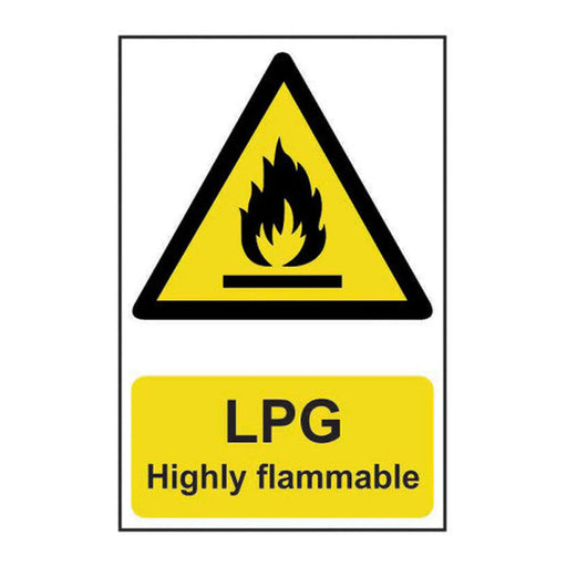 Centurion LPG Highly flammable - Self Adhesive PP (200 x 300mm) - Min Order 2