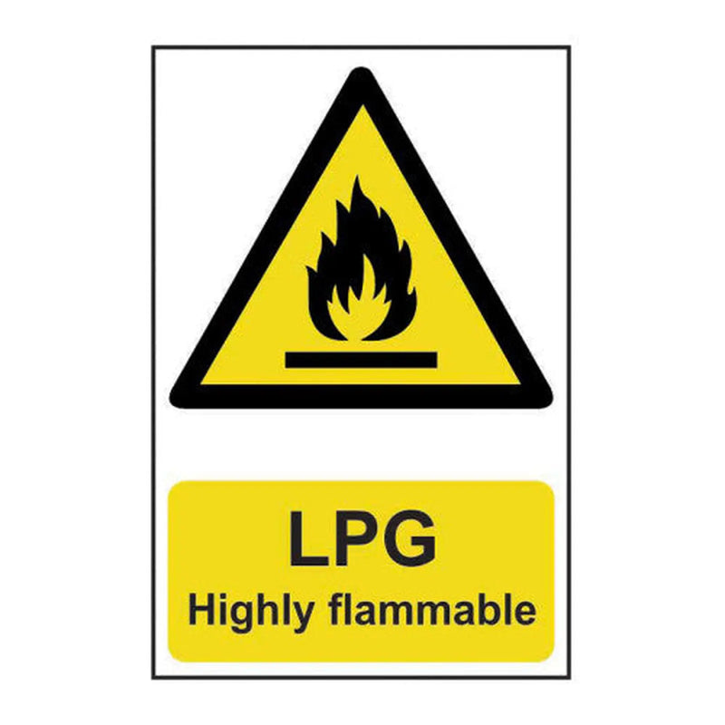 Centurion LPG Highly flammable - Self Adhesive PP (200 x 300mm) - Min Order 2