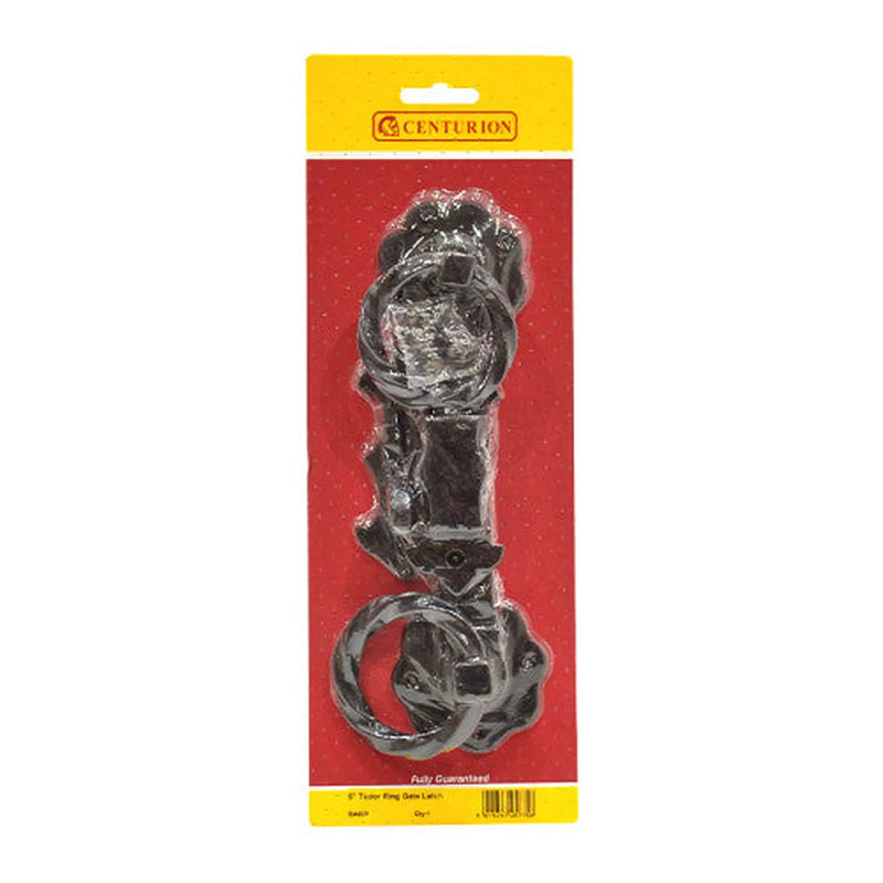 Centurion 125mm (5") Tudor Fleur De Lys Twist Handle Gate Latch