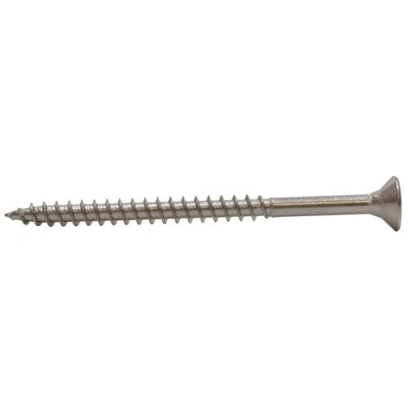 Centurion 5mm x 100mm Pozi CSK Stainless Steel Multi Pupose Screws (Pack of 3) - Pack of 5