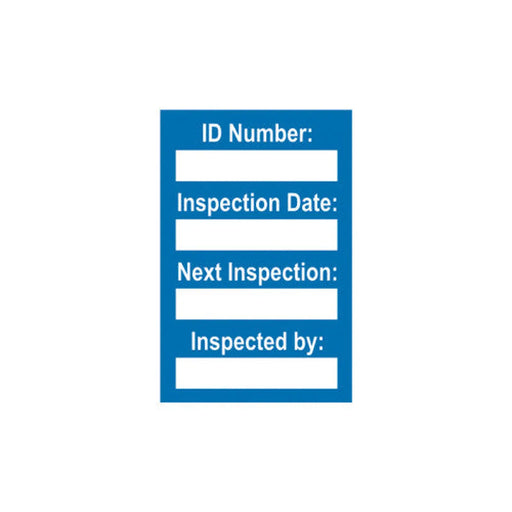 Centurion 'Harness' Mini Tag Insert, Blue (Pack of 20)