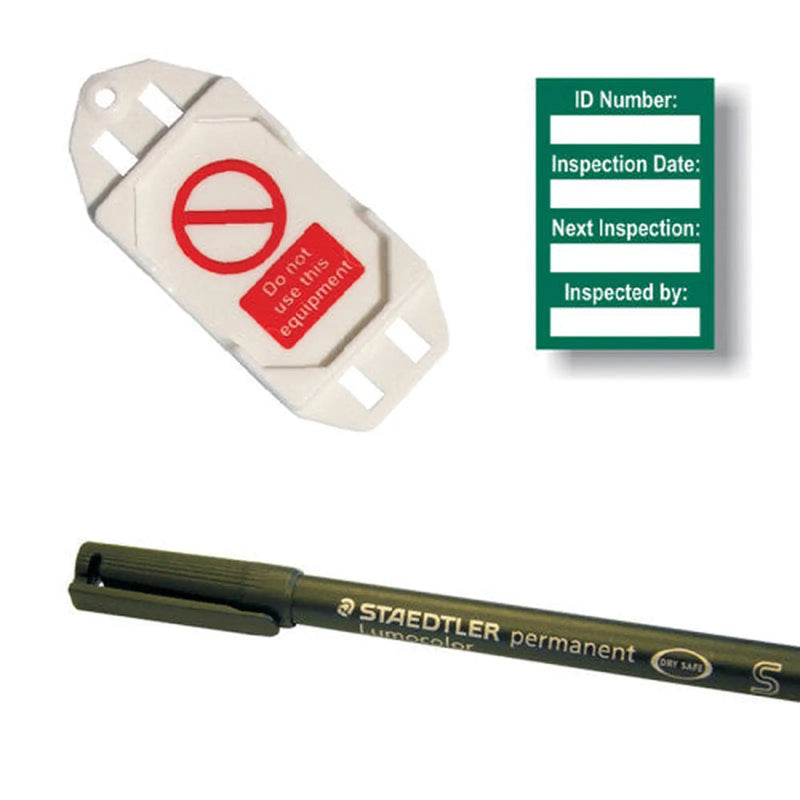 Centurion 'Harness' Mini Tag Insert Kit, Green
