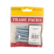 Centurion Hex Head Set Screws - Zinc Plated - M8 x 60mm - (6 PK) - Pack of 5