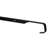 Centurion 40mm Bullnose Straight Worktop Trim - 10mm Radius - Black - Pack of 5