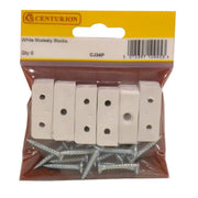 Centurion White Modesty Blocks (Pack of 6) - Pack of 5