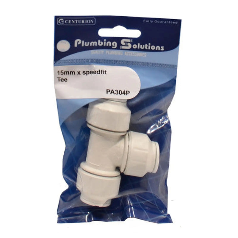 Centurion Speedfit - 15mm Tee - Pack of 5