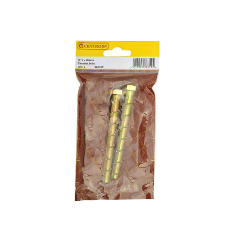 Centurion M12 X 200mm Thunder Bolts (Pack of 2) - Pack of 5