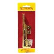 Centurion Solid Brass Flush Bolt, Polished Brass, 150mm - Pack of 5