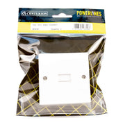 Centurion Surface Mounted Secondary Telephone Wall Socket - Pack of 3