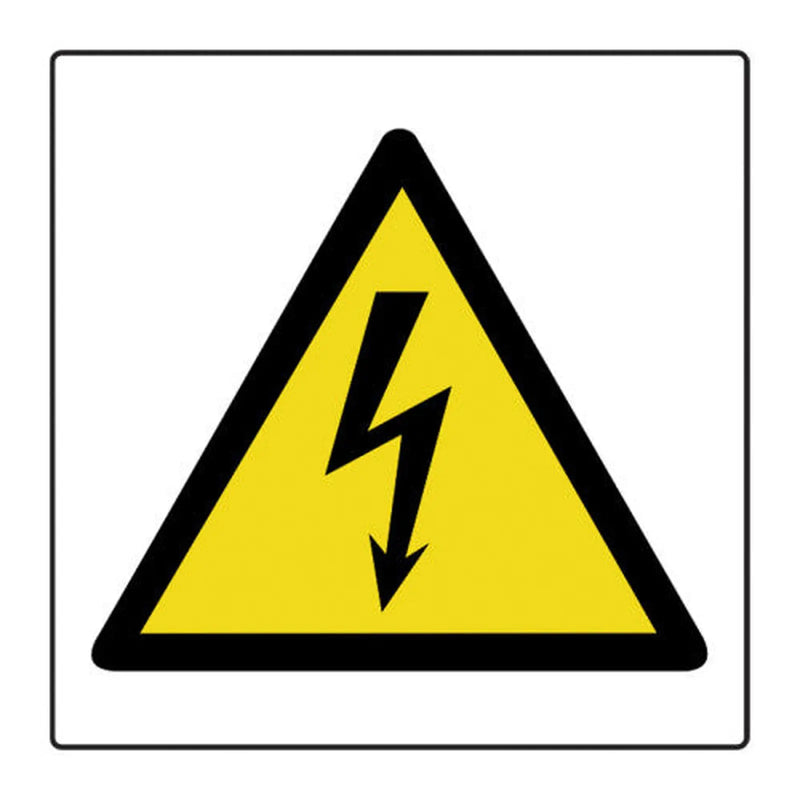 Centurion Electricity symbol - Labels (50 x 50mm Roll of 250)
