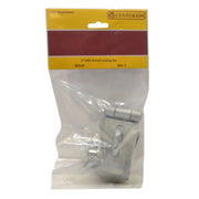 Centurion Heavy Swivel Locking Bars, Galvanised, 200mm - Pack of 3