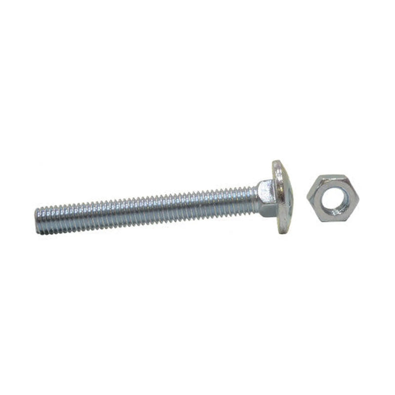 Centurion M8 x 75mm ZP Small Carriage Bolts & Nuts   (200)